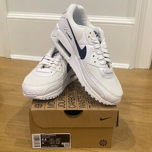 Nike Air Max 90 White Black Sneakers